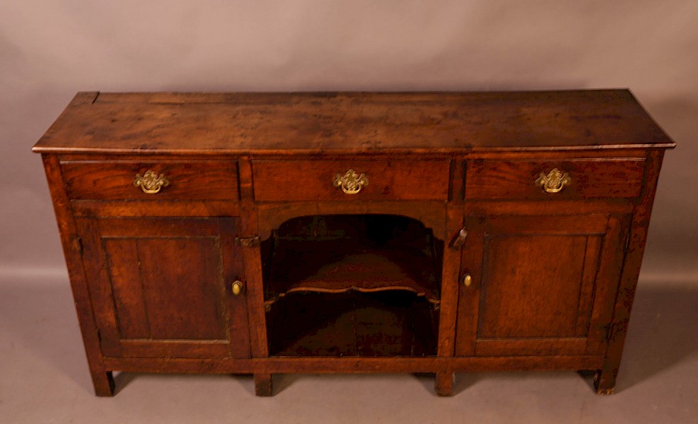 An 18th Century Oak Serving Dresser