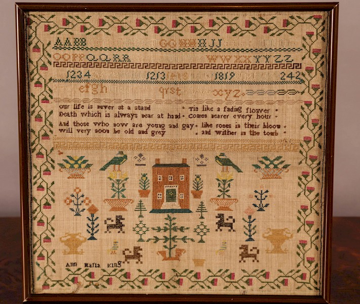 A Girl Sampler by Ann Mafia King