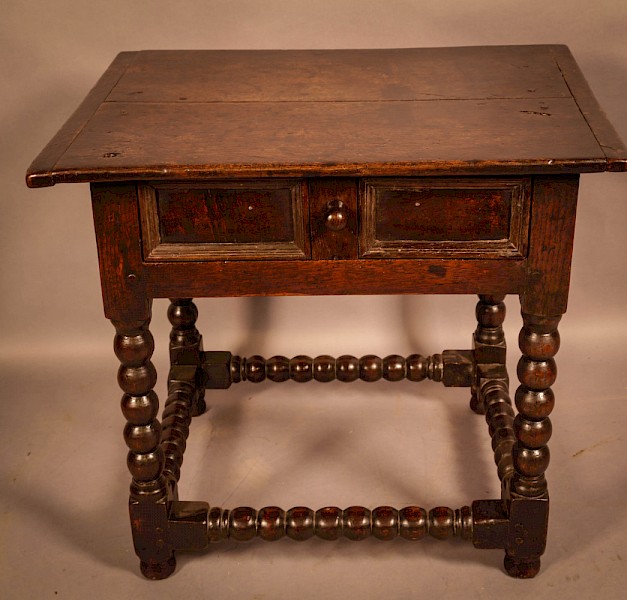 A 17th century Oak Side Table Small Size