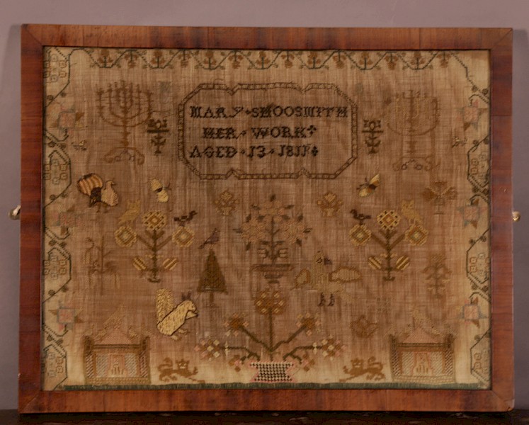 Mary Shoosmith Sampler 1811