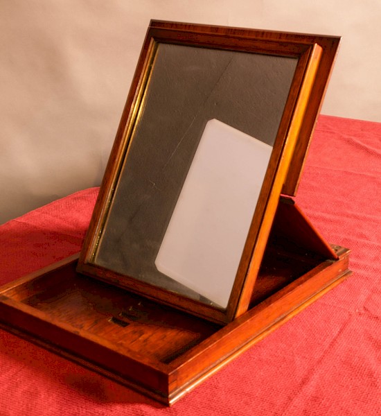 A 19th century Campaign Mirror