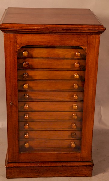 Victorian collectors Cabinet 12 drawers