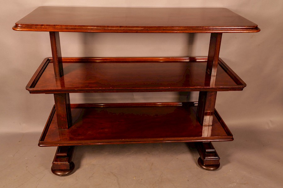 An extra large Victorian Dumb Waiter