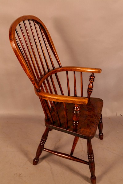 A High Back Windsor chair in Ash and Elm
