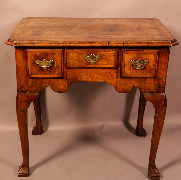 A George I English Walnut Low Boy