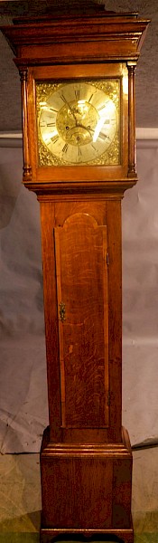 8 Day Longcase Clock by Robert Schofield of Rochdale