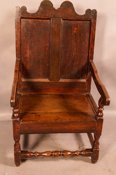 A Super 17th century Armchair in Oak