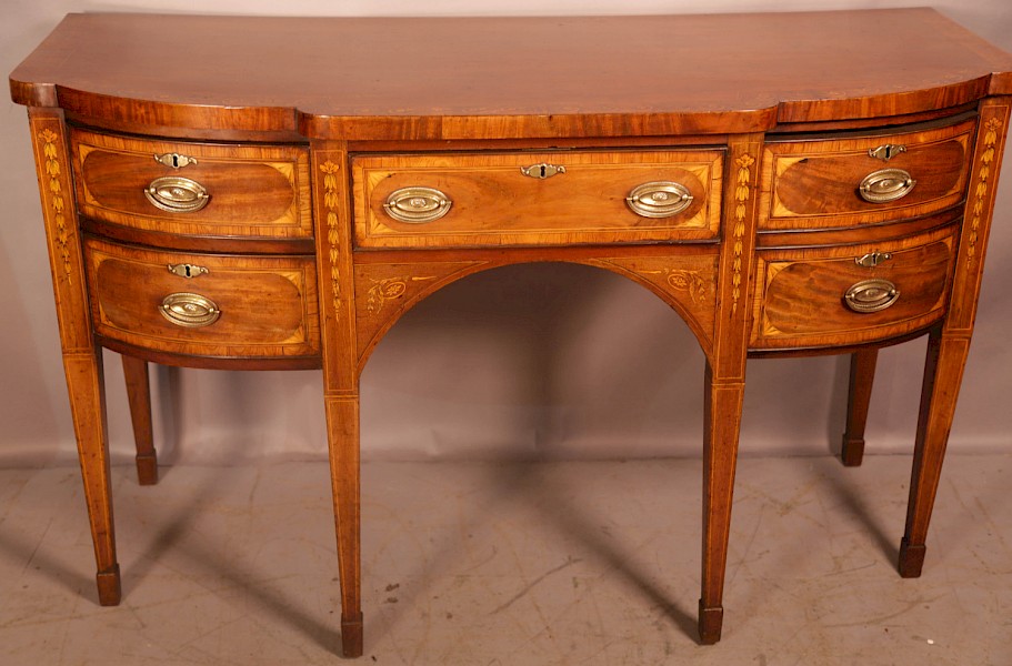 A Superb Georgian Inlaid Sideboard