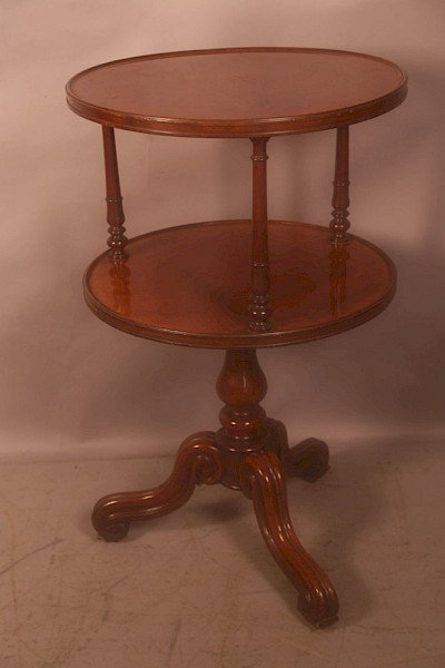 A Victorian revolving Dumb Waiter