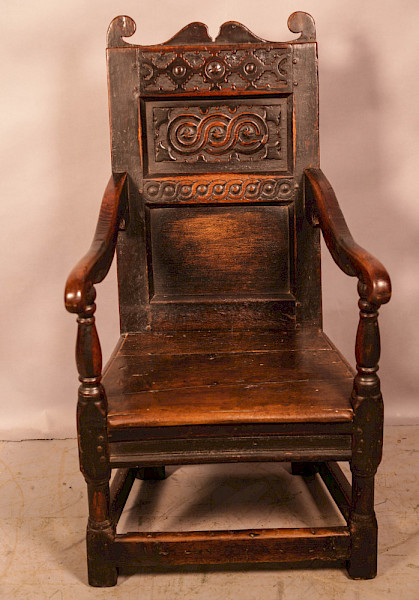 A 17th century Wainscott Armchair