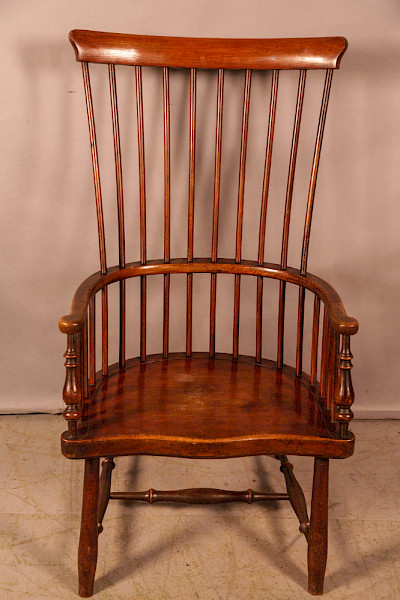 Very Rare Scottish Darvil Windsor Chair