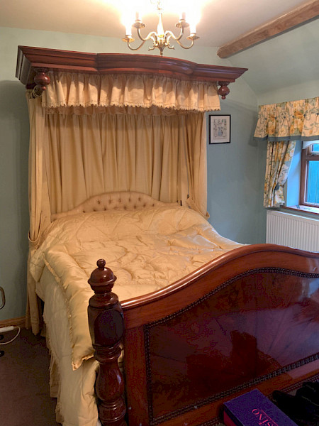 A magnificent Victorian Duchess Half Tester Bed