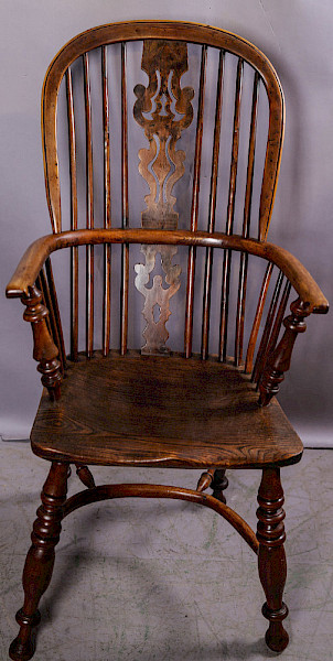 Another Rare High windsor chair in Yew Gabbitas