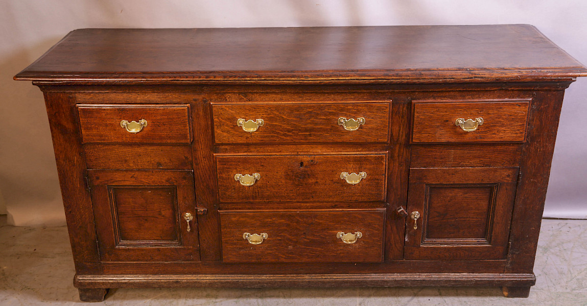 An 18th century Oak Serving Dresser