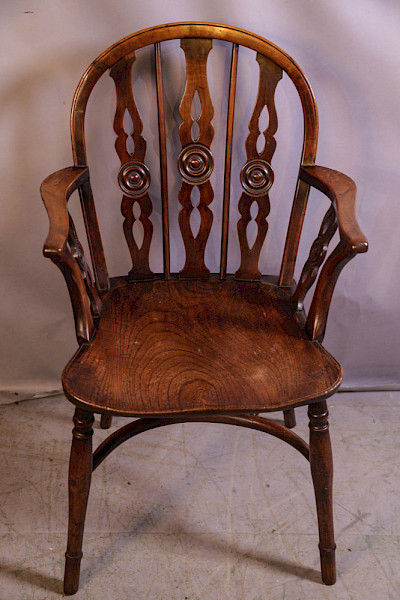A Yew Wood Windor Chair Robert Prior Uxbridge