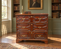 A fine rare 18th century mahogany chest of drawers